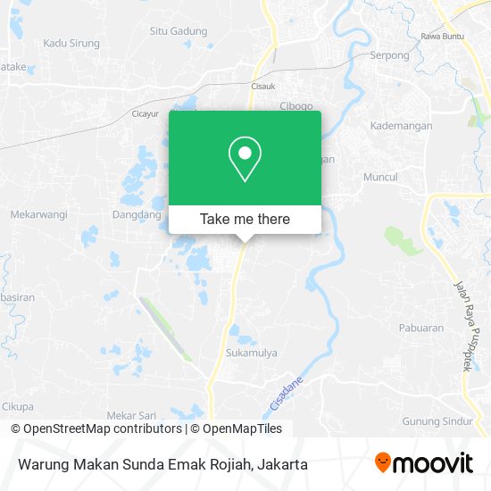 Warung Makan Sunda Emak Rojiah map