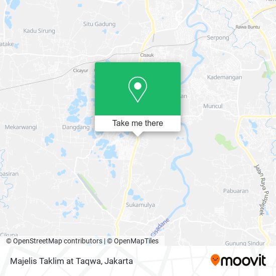 Majelis Taklim at Taqwa map