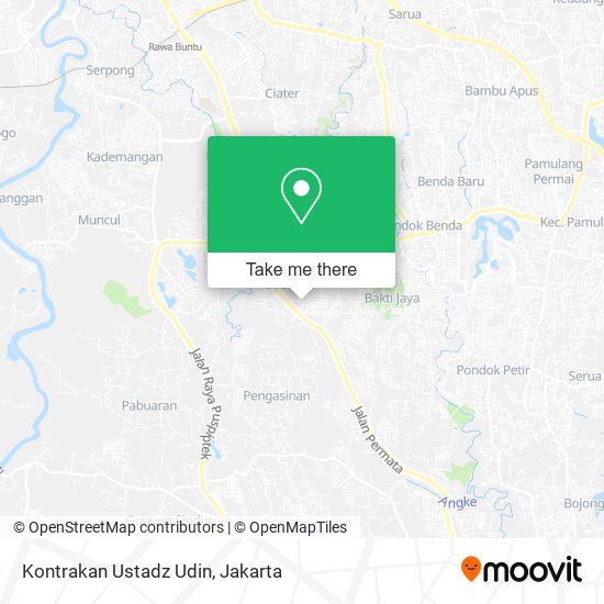 Kontrakan Ustadz Udin map