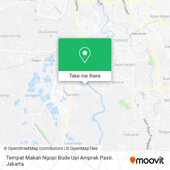 Tempat Makan Ngopi Bude Upi Amprak Pasir map