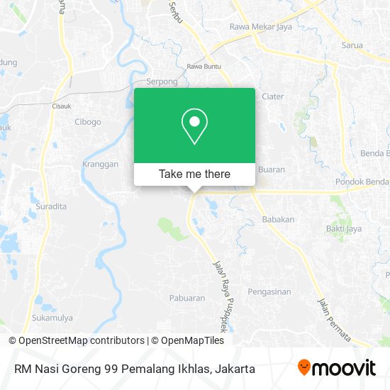 RM Nasi Goreng 99 Pemalang Ikhlas map