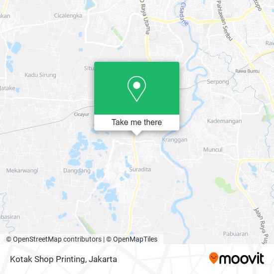 Kotak Shop Printing map