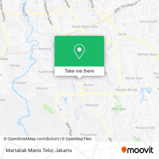 Martabak Manis Telor map