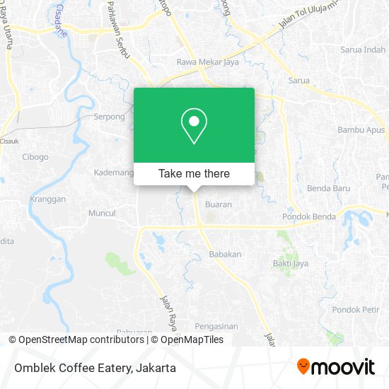 Omblek Coffee Eatery map