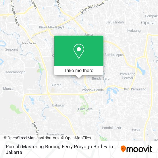 Rumah Mastering Burung Ferry Prayogo Bird Farm map
