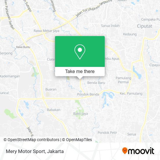 Mery Motor Sport map