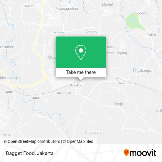 Bagget Food map