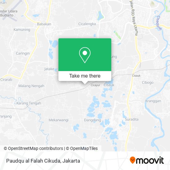 Paudqu al Falah Cikuda map