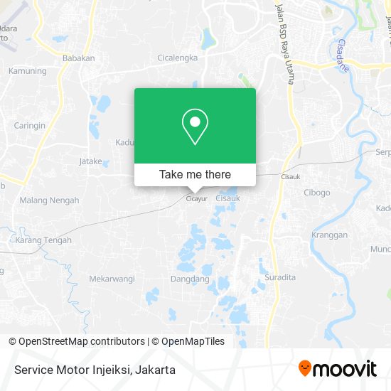 Service Motor Injeiksi map