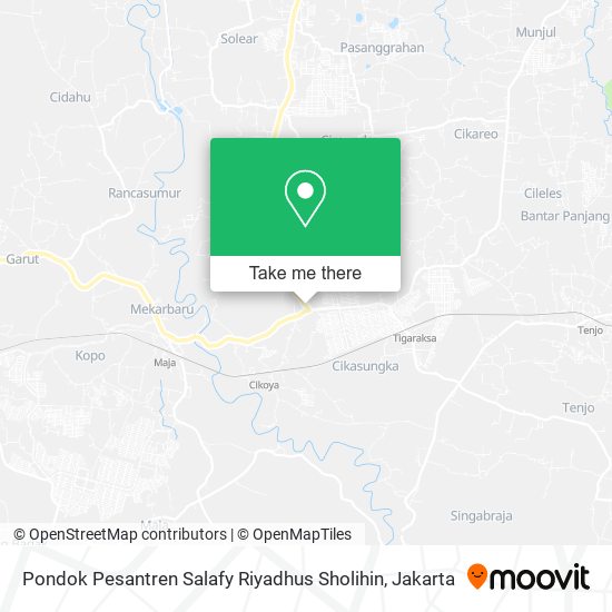 Pondok Pesantren Salafy Riyadhus Sholihin map