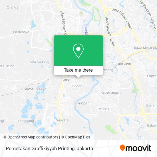 Percetakan Graffikiyyah Printing map