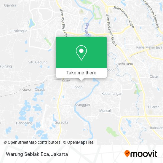 Warung Seblak Eca map