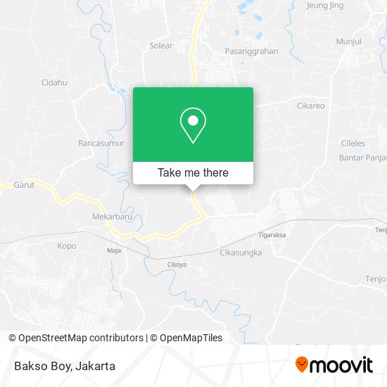 Bakso Boy map