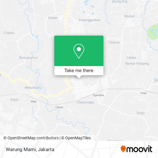 Warung Mami map