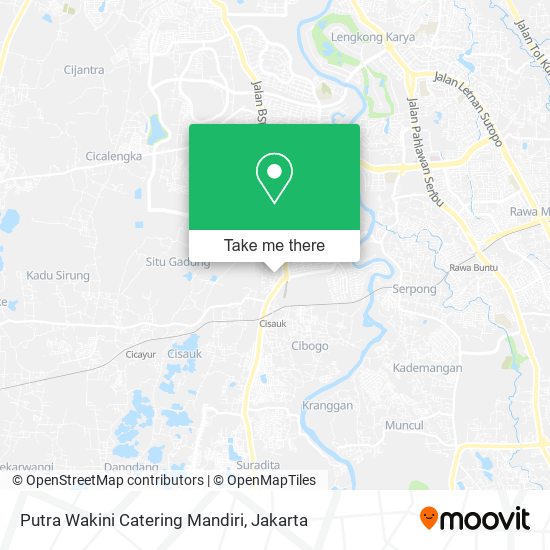 Putra Wakini Catering Mandiri map