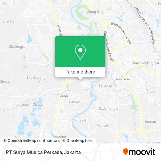 PT Surya Musica Perkasa map