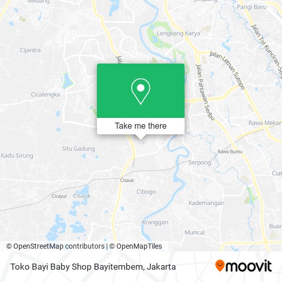 Toko Bayi Baby Shop Bayitembem map