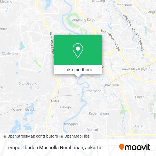 Tempat Ibadah Musholla Nurul Iman map