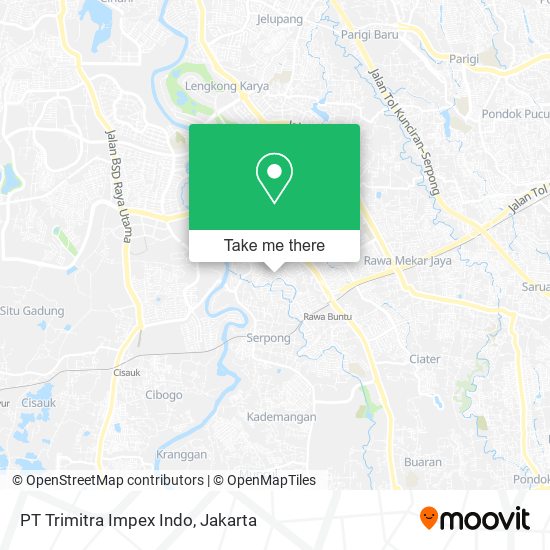 PT Trimitra Impex Indo map