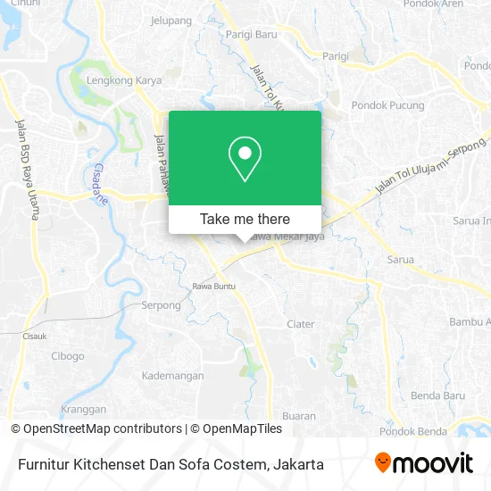 Furnitur Kitchenset Dan Sofa Costem map