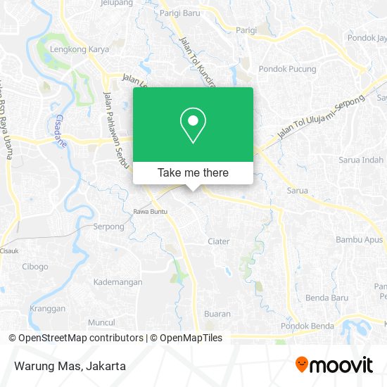 Warung Mas map