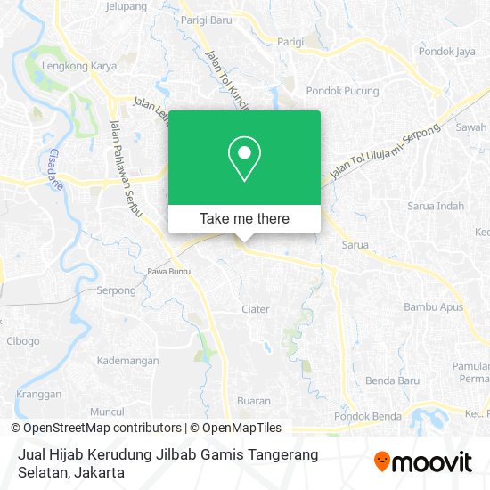 Jual Hijab Kerudung Jilbab Gamis Tangerang Selatan map