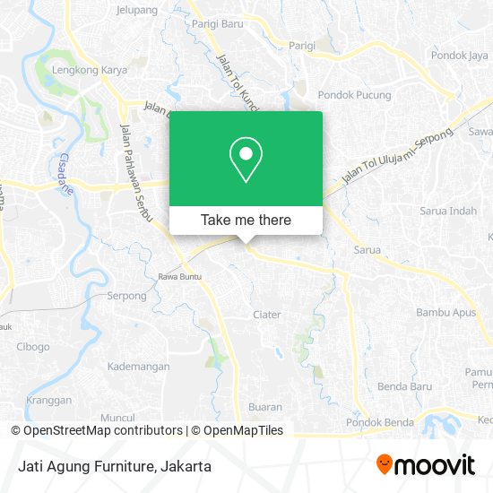 Jati Agung Furniture map