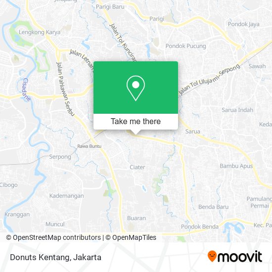 Donuts Kentang map