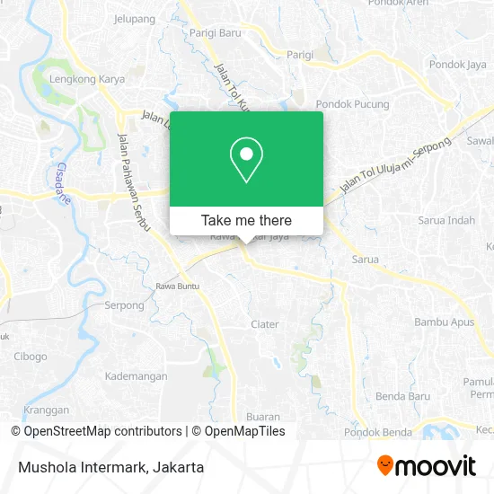 Mushola Intermark map