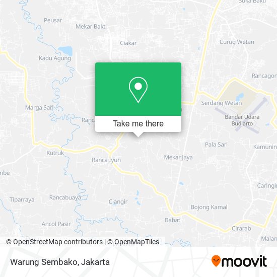 Warung Sembako map