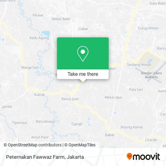 Peternakan Fawwaz Farm map