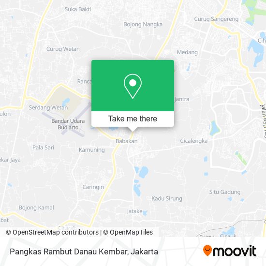 Pangkas Rambut Danau Kembar map