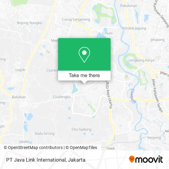 PT Java Link International map