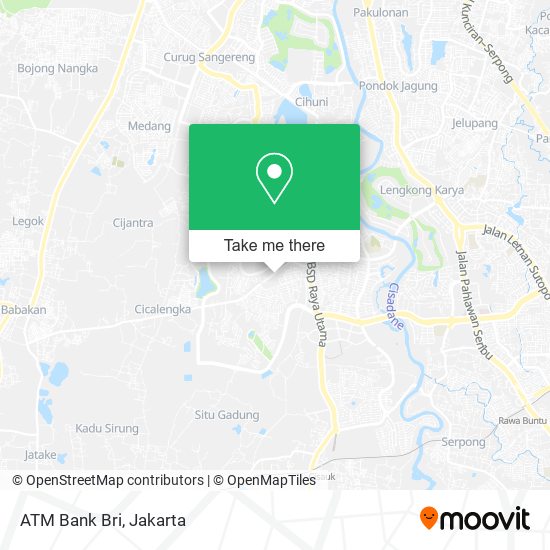 ATM Bank Bri map