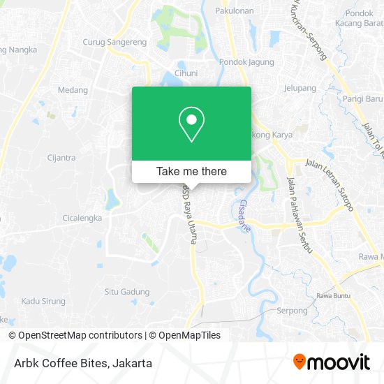 Arbk Coffee Bites map