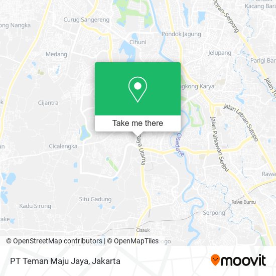 PT Teman Maju Jaya map