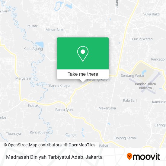 Madrasah Diniyah Tarbiyatul Adab map