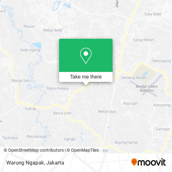 Warung Ngapak map