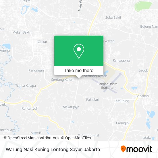 Warung Nasi Kuning Lontong Sayur map