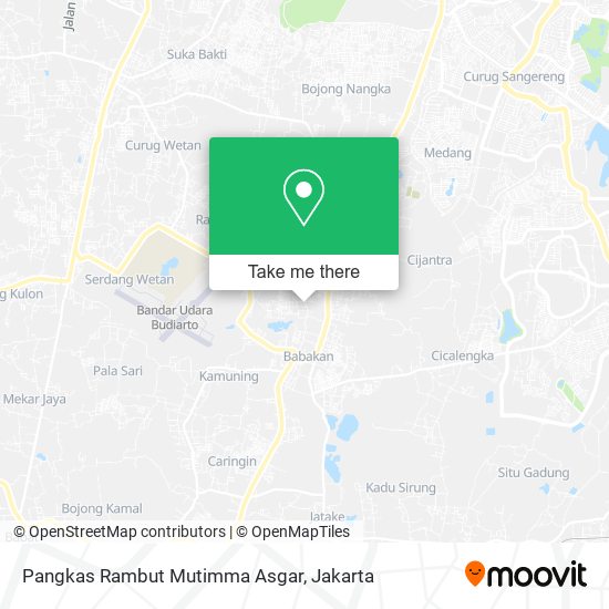 Pangkas Rambut Mutimma Asgar map
