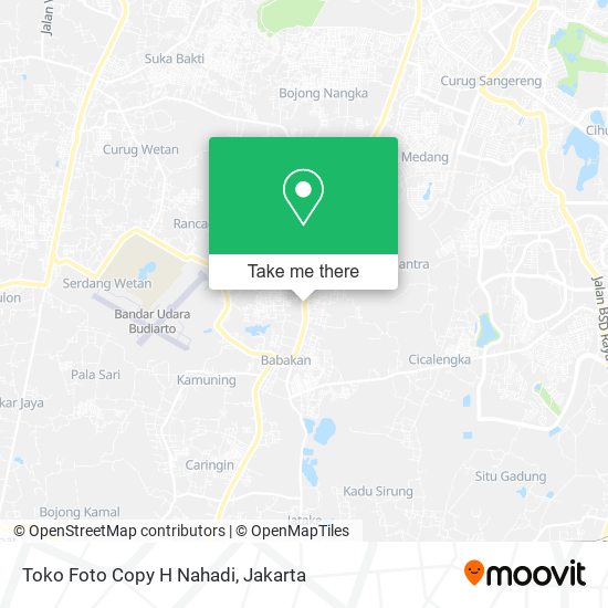 Toko Foto Copy H Nahadi map