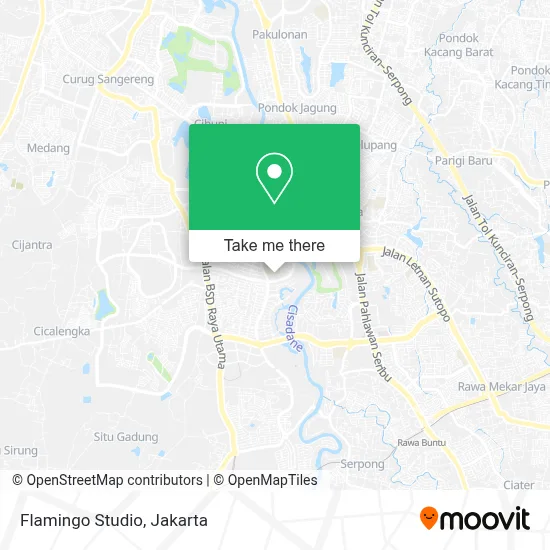 Flamingo Studio map