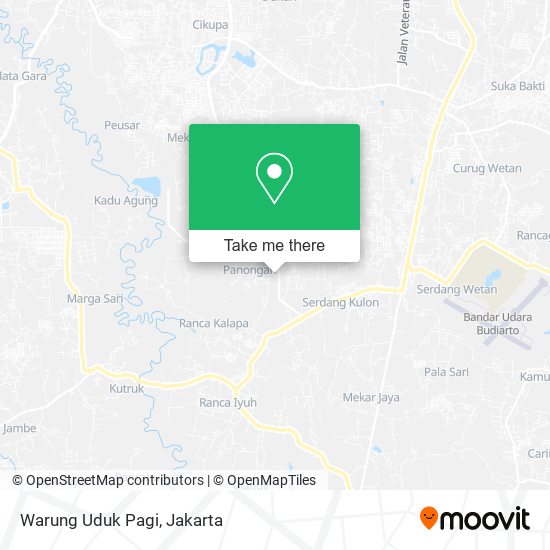 Warung Uduk Pagi map