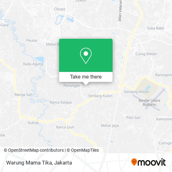 Warung Mama Tika map