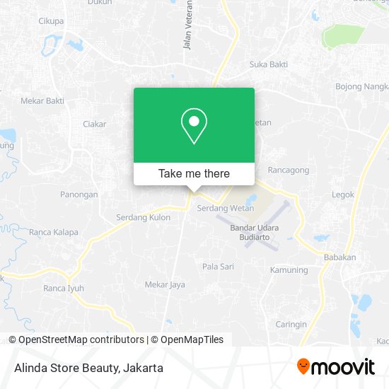 Alinda Store Beauty map