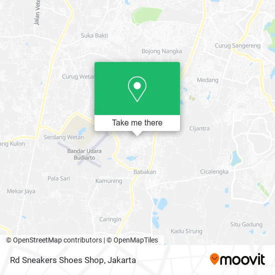 Rd Sneakers Shoes Shop map