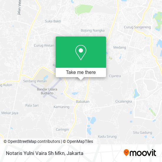 Notaris Yulni Vaira Sh Mkn map
