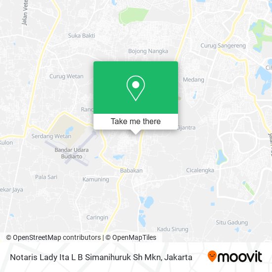 Notaris Lady Ita L B Simanihuruk Sh Mkn map