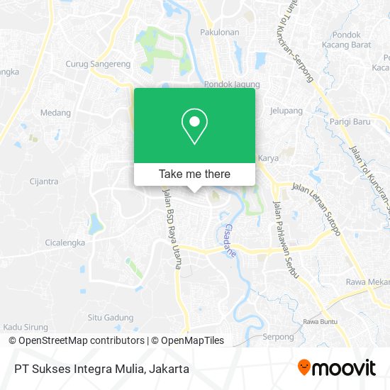 PT Sukses Integra Mulia map