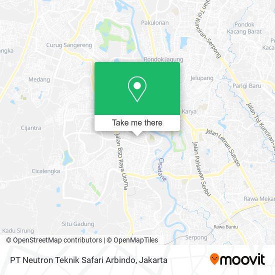 PT Neutron Teknik Safari Arbindo map